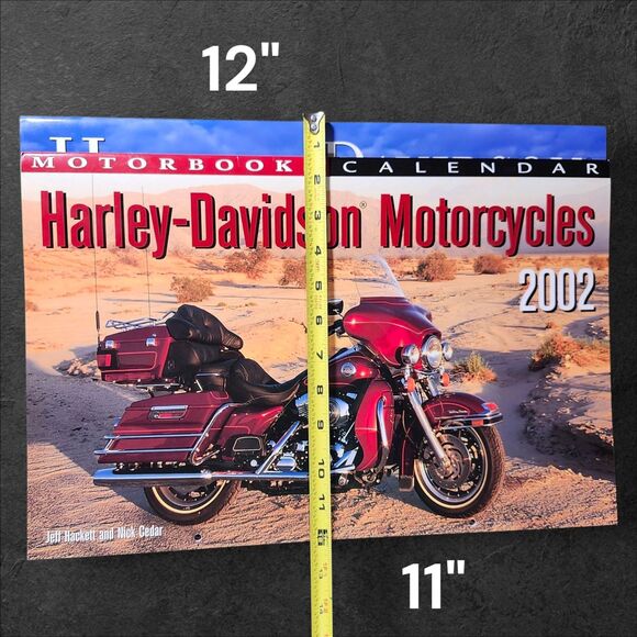 Lot of 3 Vintage Harley-Davidson Calendars 2002, 2003, 2005 Motorcycle 16-Month - Picture 10 of 10